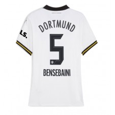 Borussia Dortmund Ramy Bensebaini #5 Tredjedrakt Kvinner 2024-25 Kortermet